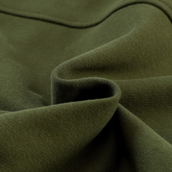 Olive Green Funnel Collar Sweater - Picture 9 of 9